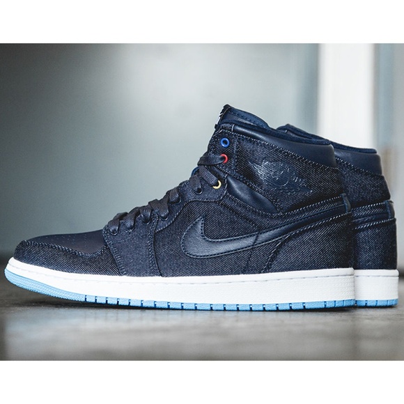 Poshmark Air Jordan Nike Shoes Forever 1 Family Denim High q8464W7